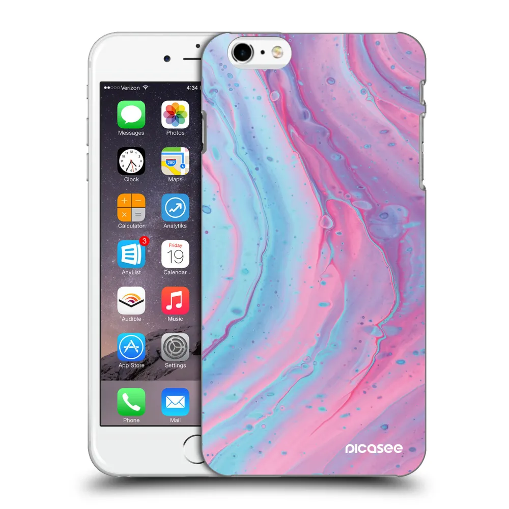 Picasee ULTIMATE CASE na Apple iPhone 6 Plus/6S Plus - Pink liquid