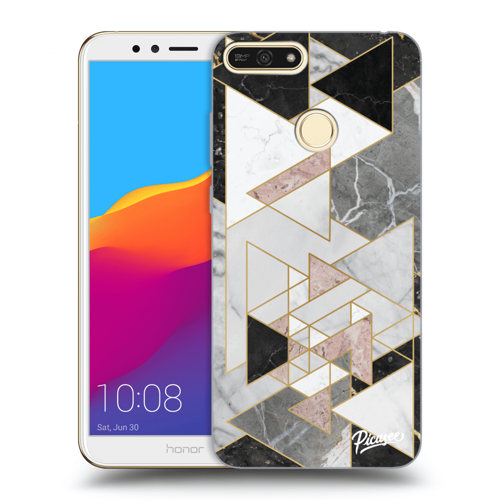 Picasee ULTIMATE CASE pro Honor 7A - Light geometry