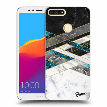 Picasee ULTIMATE CASE pro Honor 7A - Black & White geometry