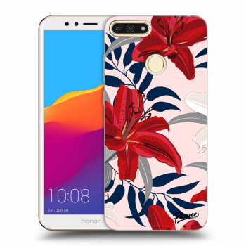 Etui na Honor 7A - Red Lily