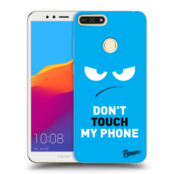 Etui na Honor 7A - Angry Eyes - Blue