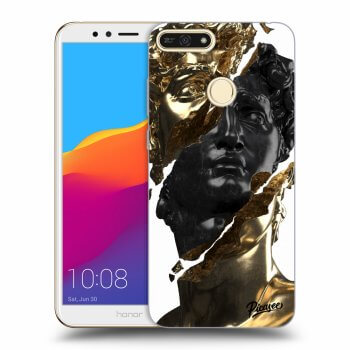 Etui na Honor 7A - Gold - Black