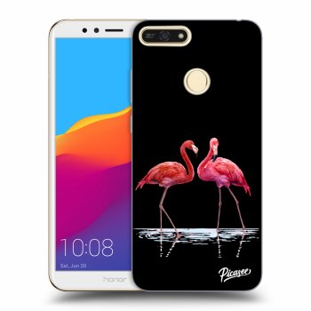 Picasee ULTIMATE CASE pro Honor 7A - Flamingos couple