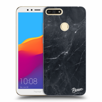 Etui na Honor 7A - Black marble