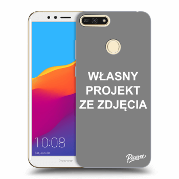 Etui na Honor 7A - Własny projekt ze zdjęcia