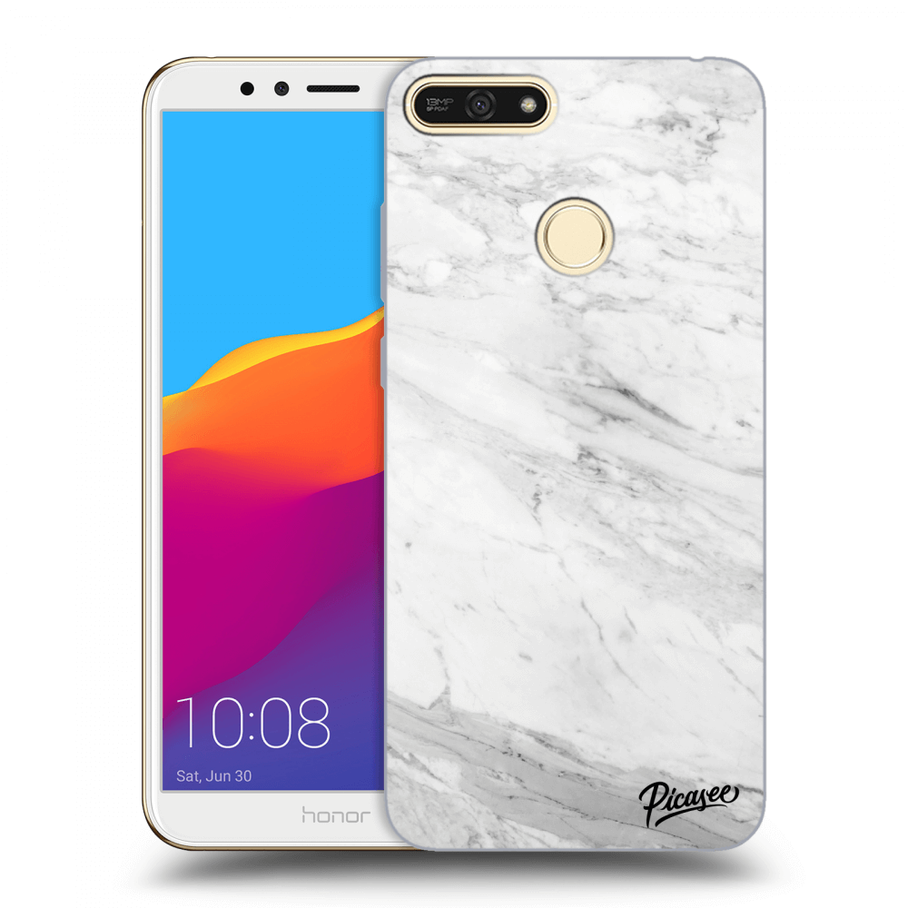 Picasee ULTIMATE CASE pro Honor 7A - White marble