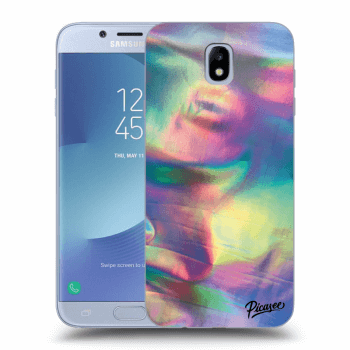 Picasee silikonowe przeźroczyste etui na Samsung Galaxy J7 2017 J730F - Holo