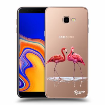 Etui na Samsung Galaxy J4+ J415F - Flamingos couple