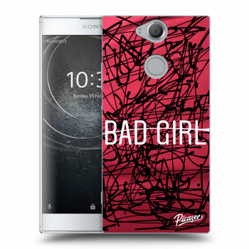 Picasee silikonowe przeźroczyste etui na Sony Xperia XA2 - Bad girl