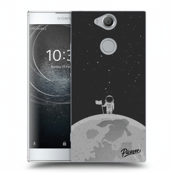 Picasee silikonowe przeźroczyste etui na Sony Xperia XA2 - Astronaut