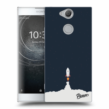 Picasee silikonowe przeźroczyste etui na Sony Xperia XA2 - Astronaut 2