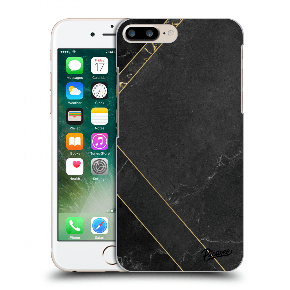 Picasee ULTIMATE CASE pro Apple iPhone 7 Plus - Black tile