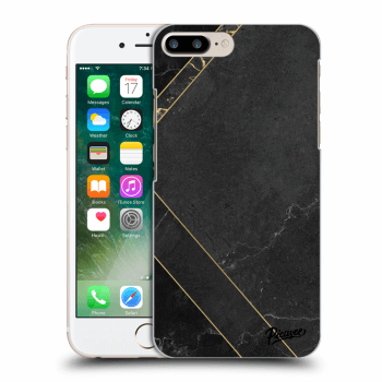 Etui na Apple iPhone 7 Plus - Black tile