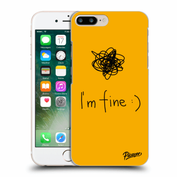 Picasee ULTIMATE CASE pro Apple iPhone 7 Plus - I am fine