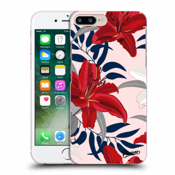 Etui na Apple iPhone 7 Plus - Red Lily