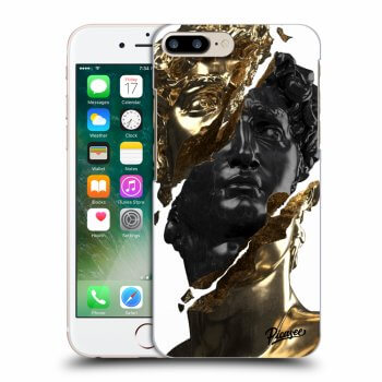 Etui na Apple iPhone 7 Plus - Gold - Black
