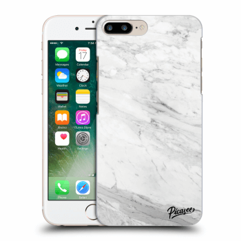 Etui na Apple iPhone 7 Plus - White marble
