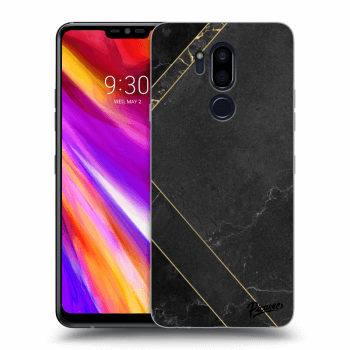 Etui na LG G7 ThinQ - Black tile