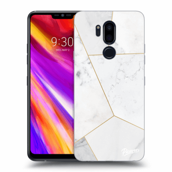 Etui na LG G7 ThinQ - White tile