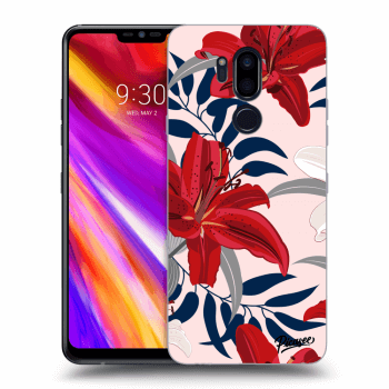 Etui na LG G7 ThinQ - Red Lily