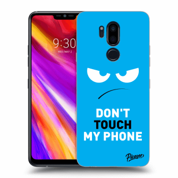 Etui na LG G7 ThinQ - Angry Eyes - Blue