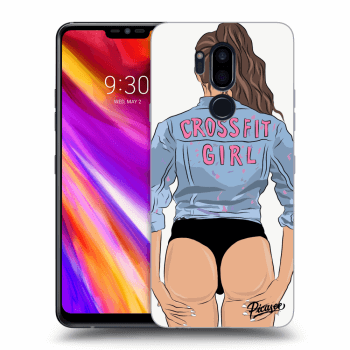 Etui na LG G7 ThinQ - Crossfit girl - nickynellow