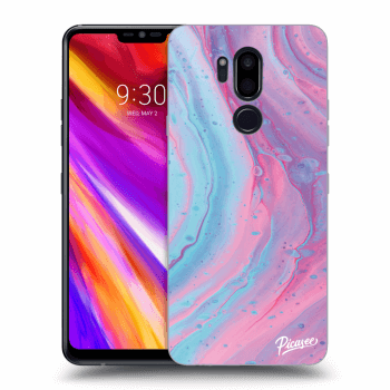 Etui na LG G7 ThinQ - Pink liquid