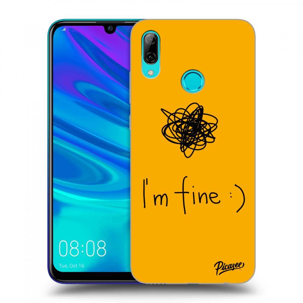 Picasee ULTIMATE CASE pro Huawei P Smart 2019 - I am fine