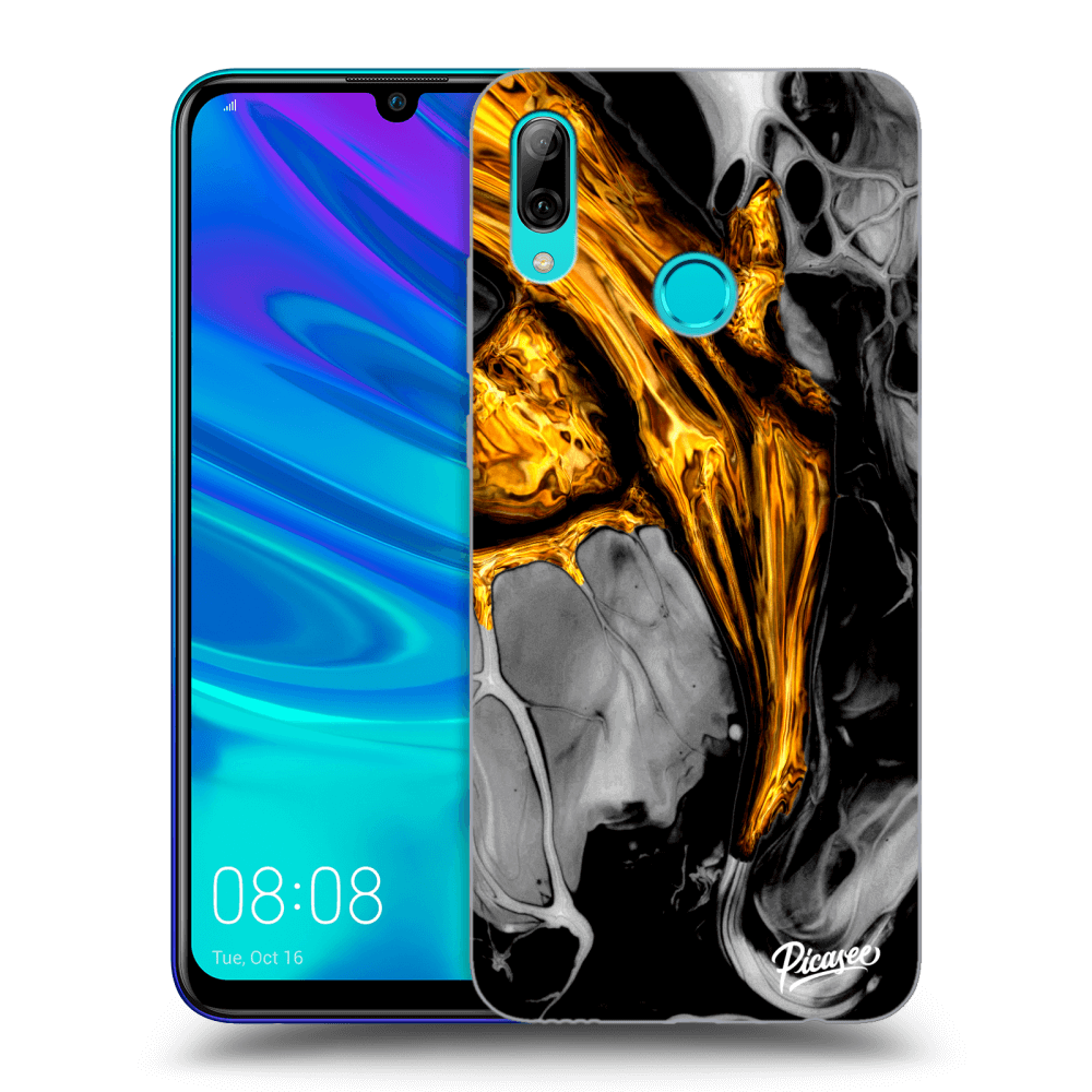 Picasee ULTIMATE CASE pro Huawei P Smart 2019 - Black Gold