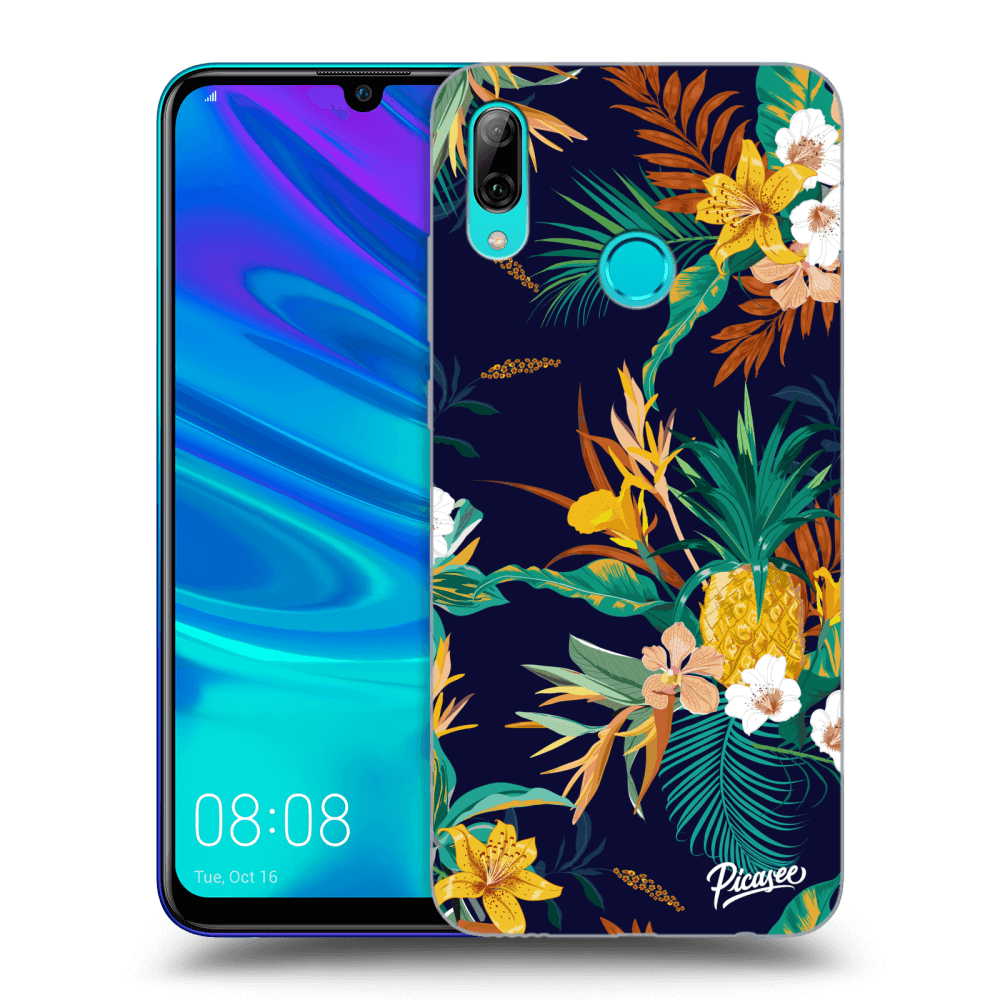 Picasee silikonowe przeźroczyste etui na Huawei P Smart 2019 - Pineapple Color