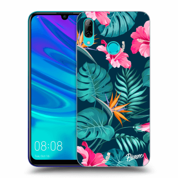 Etui na Huawei P Smart 2019 - Pink Monstera