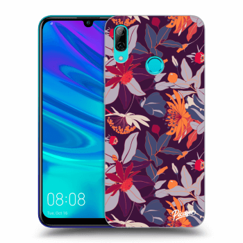 Etui na Huawei P Smart 2019 - Purple Leaf
