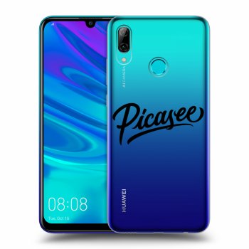 Picasee silikonowe przeźroczyste etui na Huawei P Smart 2019 - Picasee - black