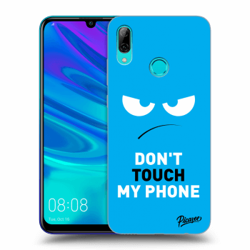 Etui na Huawei P Smart 2019 - Angry Eyes - Blue