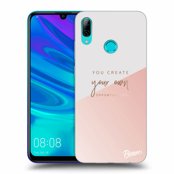 Picasee silikonowe czarne etui na Huawei P Smart 2019 - You create your own opportunities
