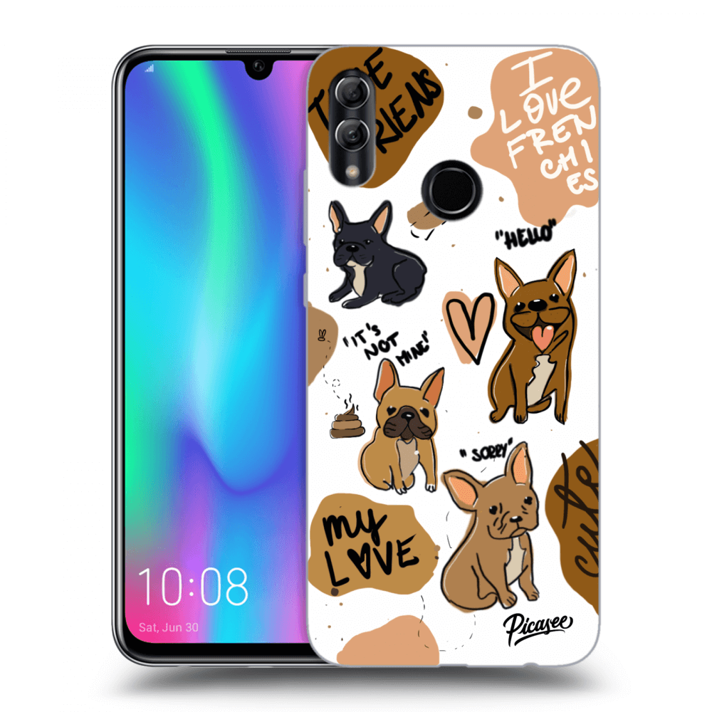 Picasee ULTIMATE CASE pro Honor 10 Lite - Frenchies