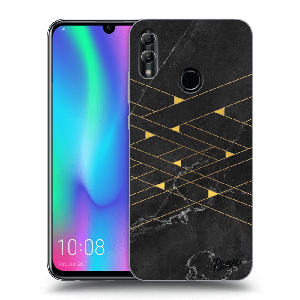 Picasee ULTIMATE CASE pro Honor 10 Lite - Gold Minimal