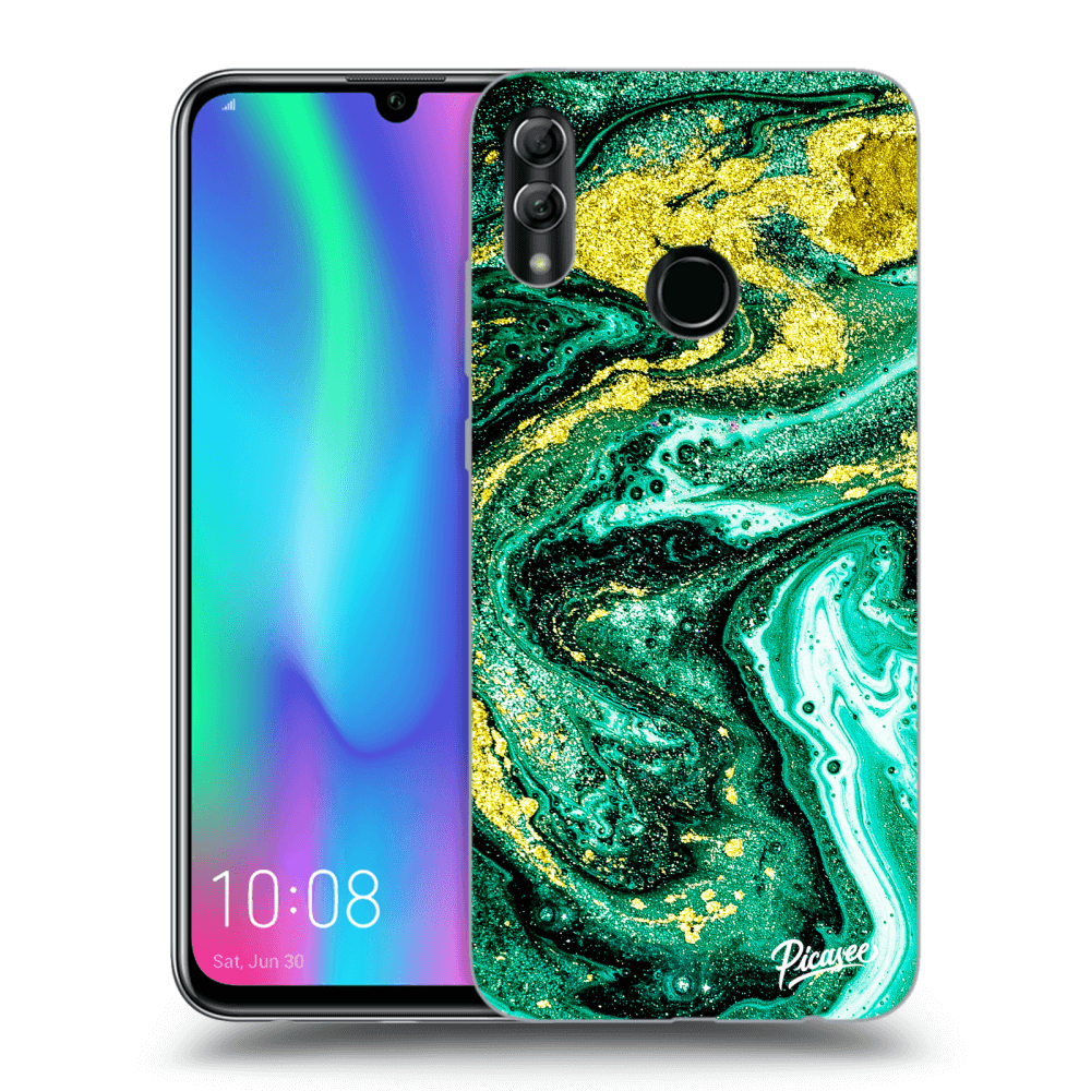 Picasee ULTIMATE CASE pro Honor 10 Lite - Green Gold