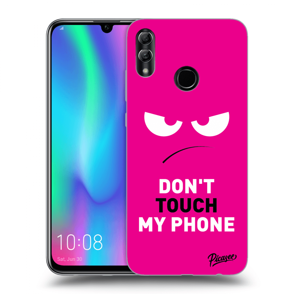 Picasee ULTIMATE CASE pro Honor 10 Lite - Angry Eyes - Pink