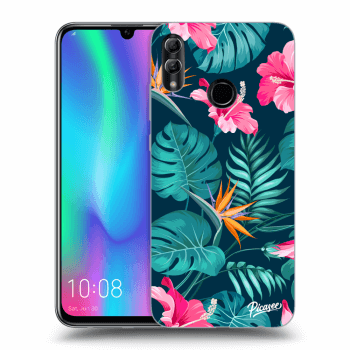 Etui na Honor 10 Lite - Pink Monstera