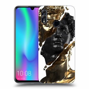 Etui na Honor 10 Lite - Gold - Black