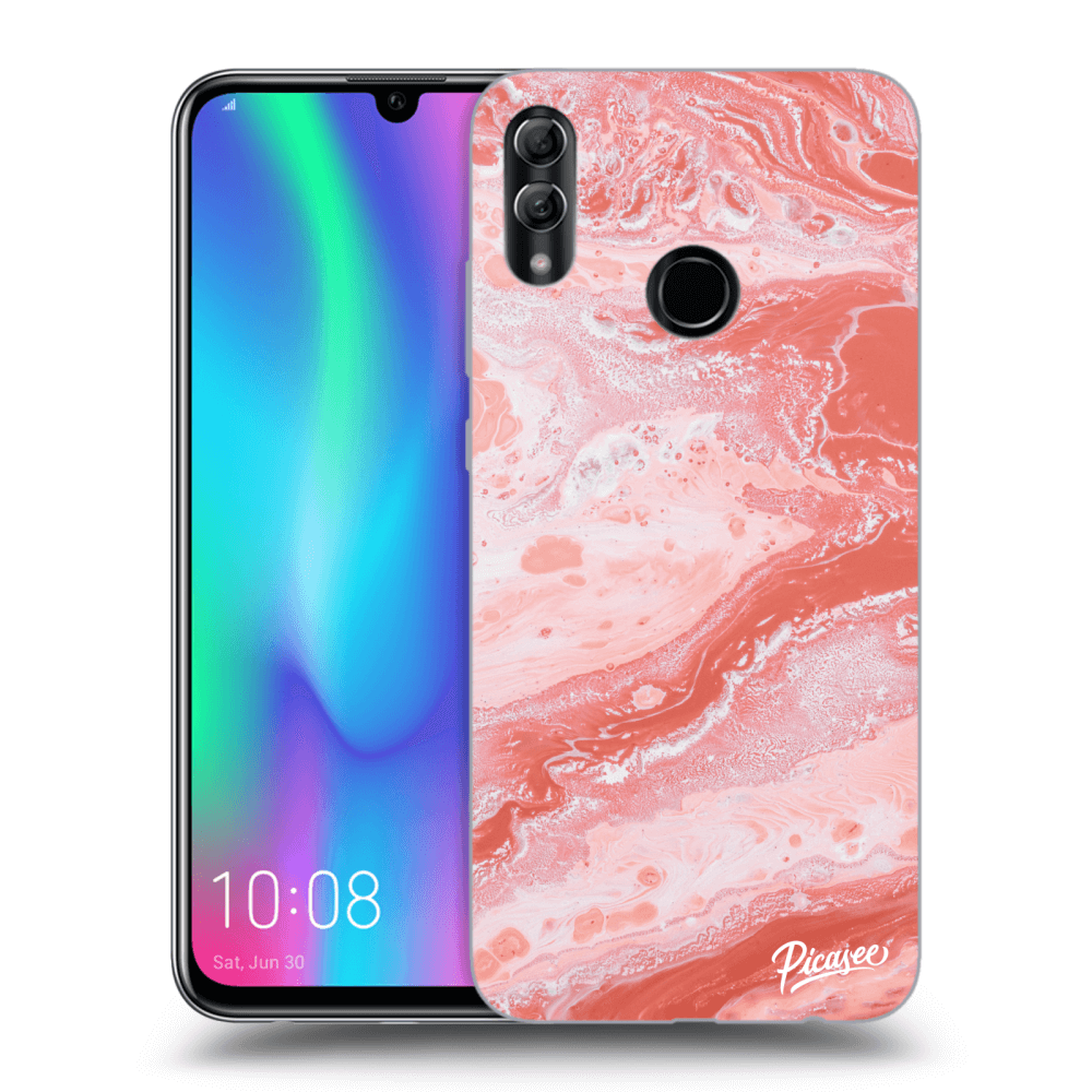 Picasee ULTIMATE CASE pro Honor 10 Lite - Red liquid