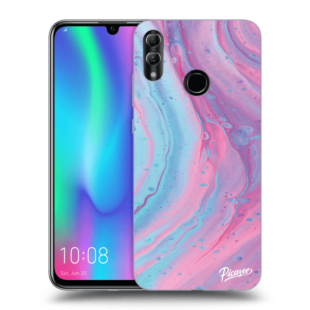 Picasee ULTIMATE CASE pro Honor 10 Lite - Pink liquid