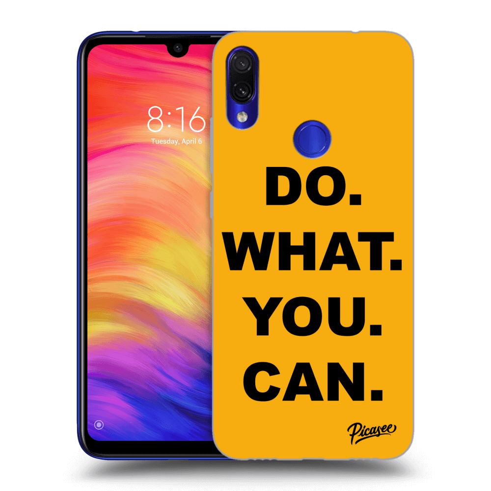 Picasee ULTIMATE CASE pro Xiaomi Redmi Note 7 - Do What You Can