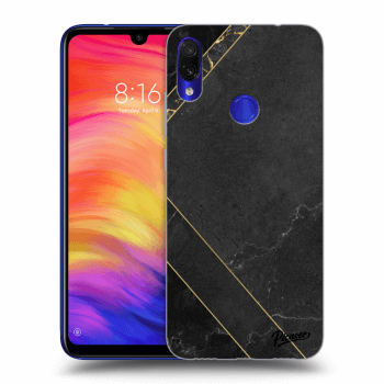 Etui na Xiaomi Redmi Note 7 - Black tile