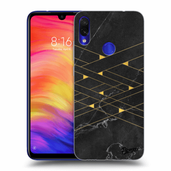 Etui na Xiaomi Redmi Note 7 - Gold Minimal