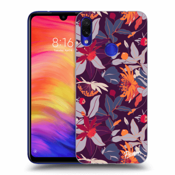 Picasee ULTIMATE CASE pro Xiaomi Redmi Note 7 - Purple Leaf