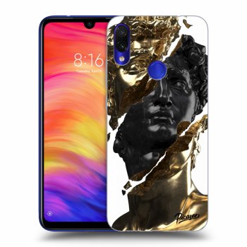 Etui na Xiaomi Redmi Note 7 - Gold - Black