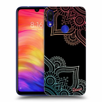 Etui na Xiaomi Redmi Note 7 - Flowers pattern