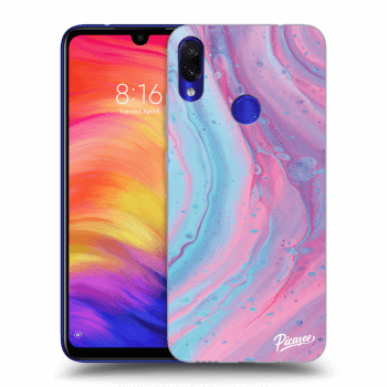 Etui na Xiaomi Redmi Note 7 - Pink liquid